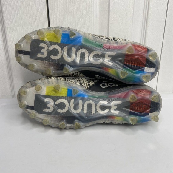 Adidas Football Cleats Mens Size 11.5 Freak Carbon 20 Bounce Black Silver EF8699 - Picture 10 of 12